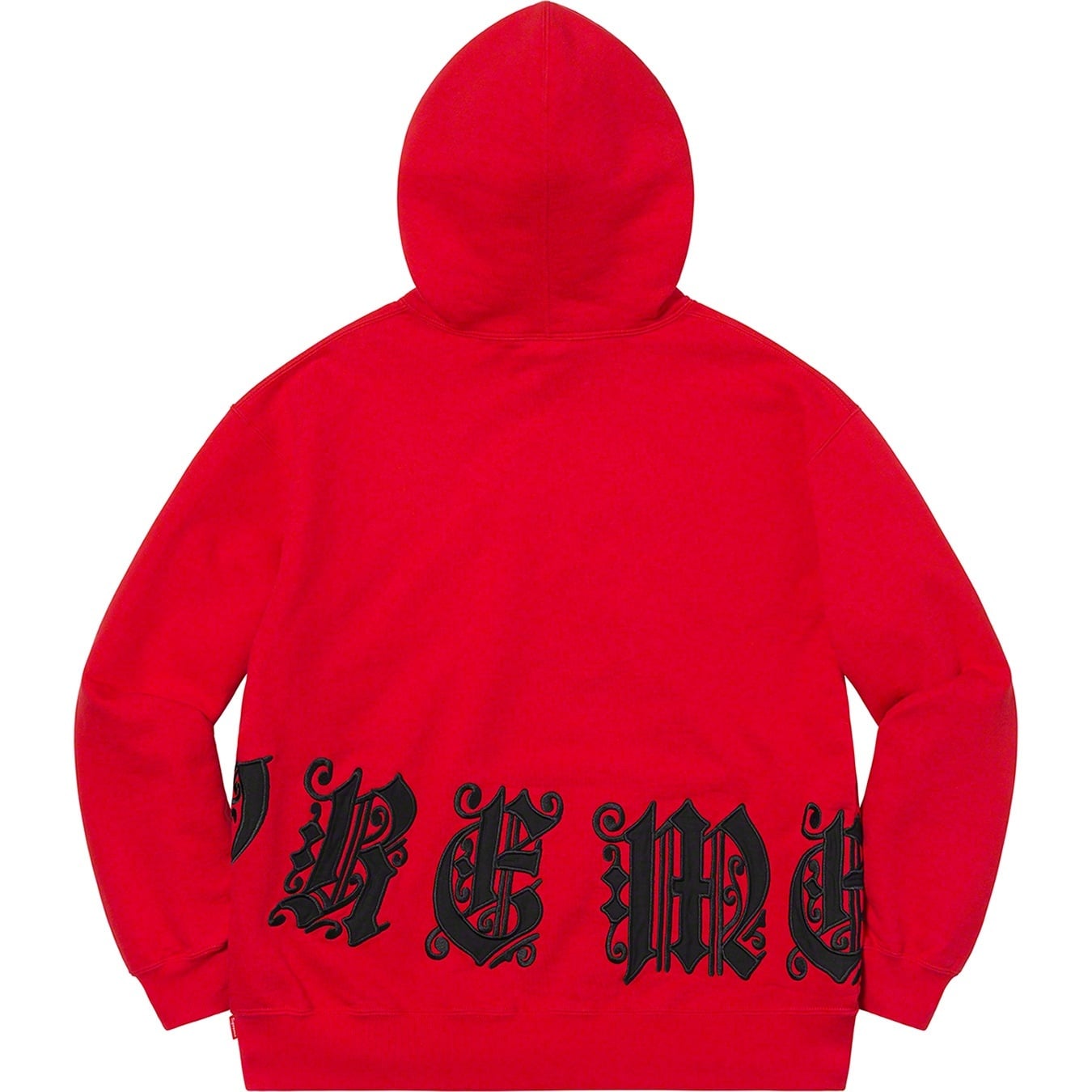 Old English Wrap Hooded Sweatshirt view 9